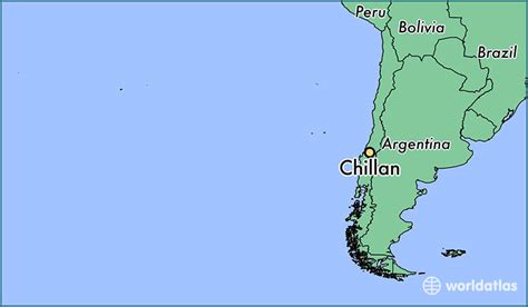 Where is Chillan, Chile? / Chillan, Biobio Map - WorldAtlas.com