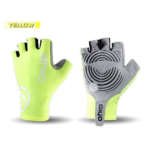 Giyo Cycle Demi Doigt Gants Gel Sport V Lo Course Gants V Lo Vtt Route