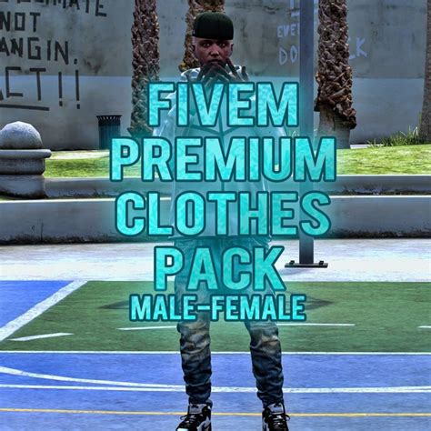 Fivem Premium Clothes Pack Male-female Fivem Ready Optimized - Etsy