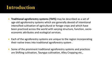 Traditional Agroforestry System in India- Shifting Cultivation, Taungya ...