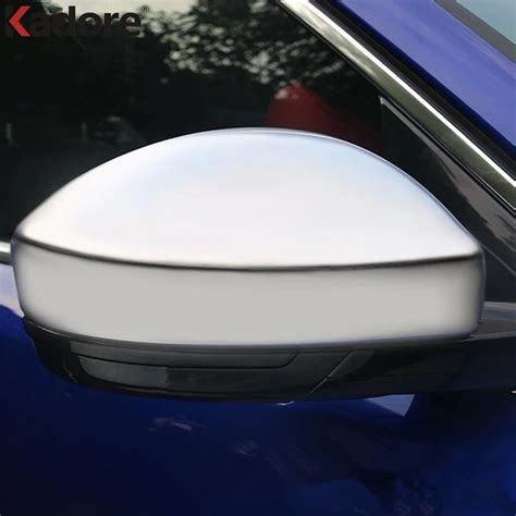 Car Accessories For Jaguar F Pace 2016 2017 2018 Side Door Mirror Cover Rear View Mirrors Cap