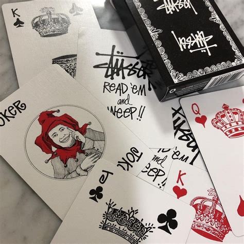 Stüssy X Bicycle Playing Card Line Shopping