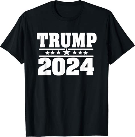 Trump 2024 T Shirt Uk Clothing