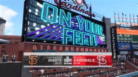 MLB The Show 24 Giants Vs Cardinals Highlights YouTube