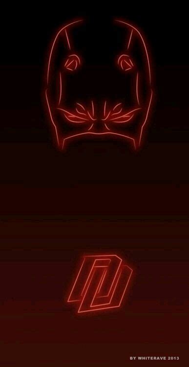 DareDevil Neon Daredevil Marvel Daredevil Marvel Superheroes