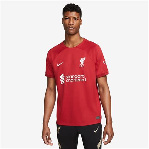 Nike Liverpool 22 23 Stadium Heimtrikot Tough Rot Team Rot Weiß