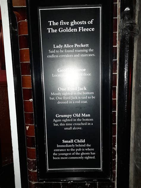 Menu At Golden Fleece York Pub And Bar York