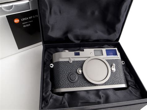 The Leica MP Titanium - Japan Camera Hunter