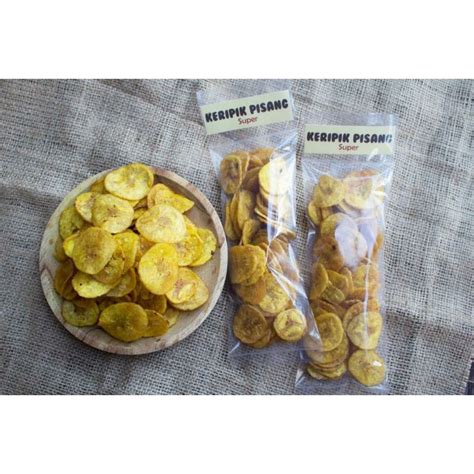 Jual Keripik Pisang Super Gurih Renyah Banana Chips Camilan Enak