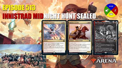 MTG Arena Run MWM Innistrad Midnight Hunt Sealed Red White