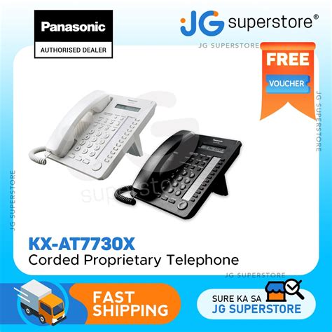 Panasonic KX AT7730X Proprietary Telephone Landline With 1 Line LCD