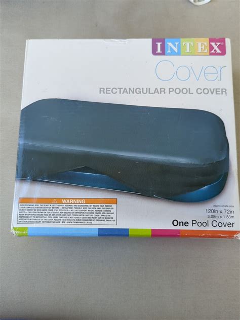 Intex Rectangular Pool Cover For Swim Centers Ep Ebay