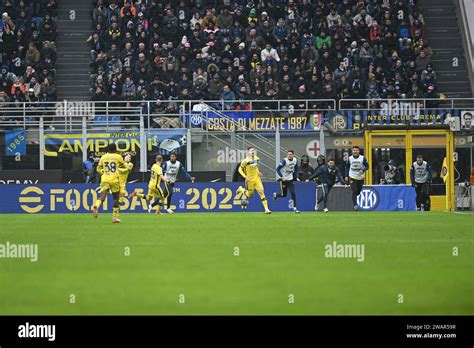 Milan Italie Janvier Thomas Henry Du Hellas Verona Fc