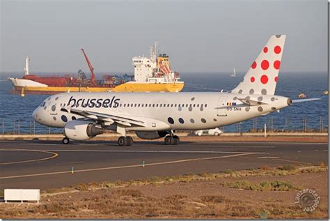 Oo Snh Brussels Airlines Airbus A Lanzarote Spotter