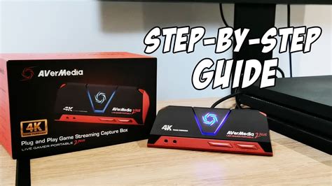 How To Set Up The Avermedia Live Gamer Portable 2 Plus PC FREE YouTube