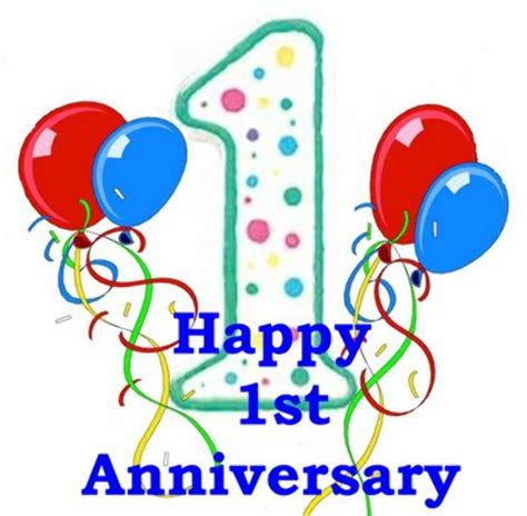 Download High Quality anniversary clipart 1 year Transparent PNG Images ...