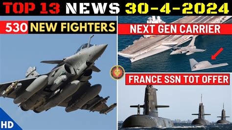 Indian Defence Updates New Fighter Jets Next Gen Aircraft Carrier