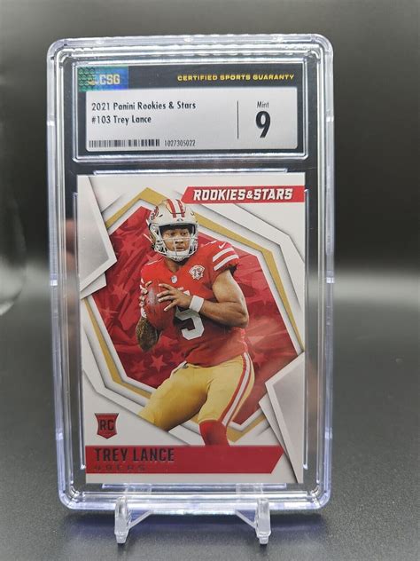 Panini Rookies Stars Rookies Trey Lance Rc For