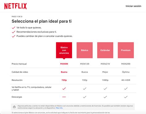 Llega el plan más barato de Netflix con anuncios cuesta 99 pesos