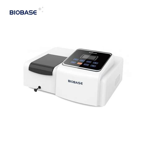 Biobase Tungsten Lamp7 Inch LCD Display UV Vis Spectrophotometer Bk