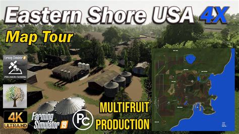 Farming Simulator K Map First Impression Eastern Shore Usa X