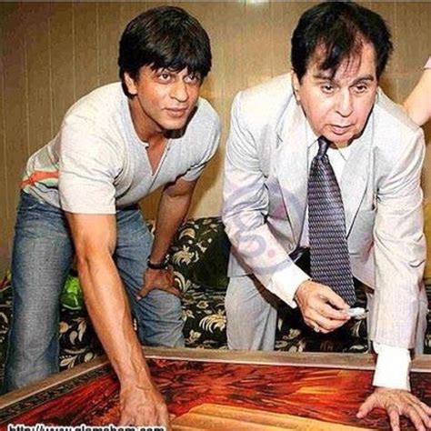 Srk With Dilip Kumar Shahrukh Khan Vintage Bollywood Bollywood Stars