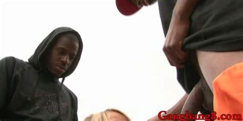 Slutty Blonde Hair Aleska Diamond Interracial Gangbang Aleksa Diamond