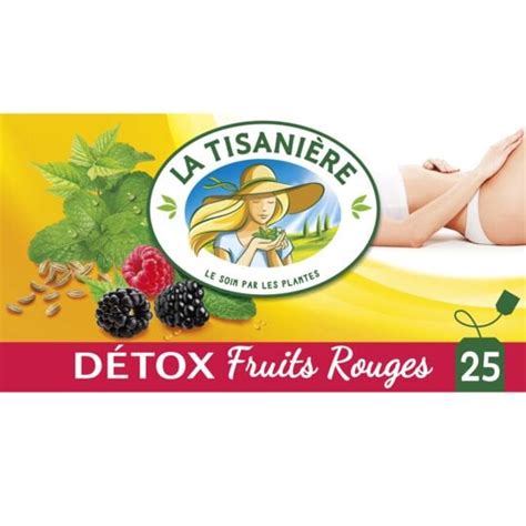 La Tisanière Infusion détox fruits rouges LA TISANIERE