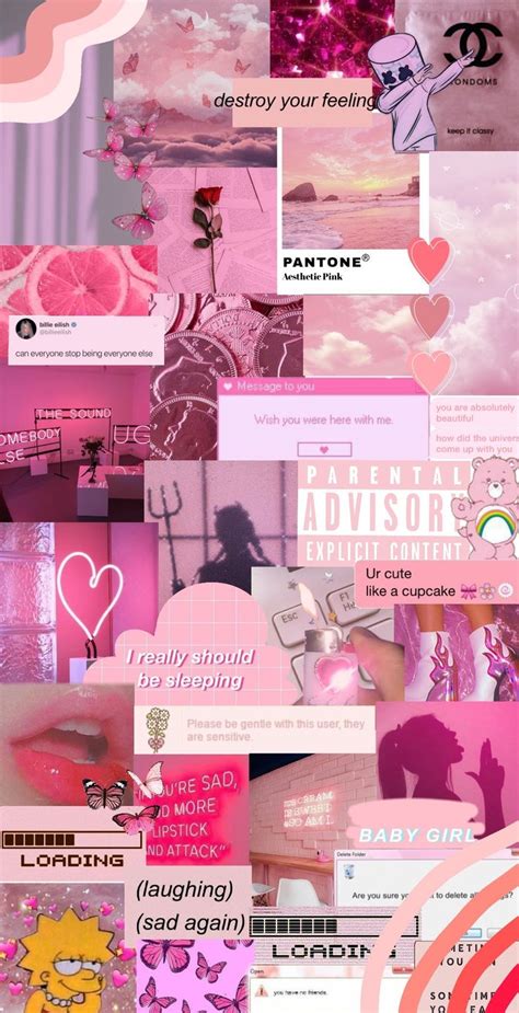 Pink Aesthetic Board Aesthetic Desktop Wallpaper Pink Wallpaper