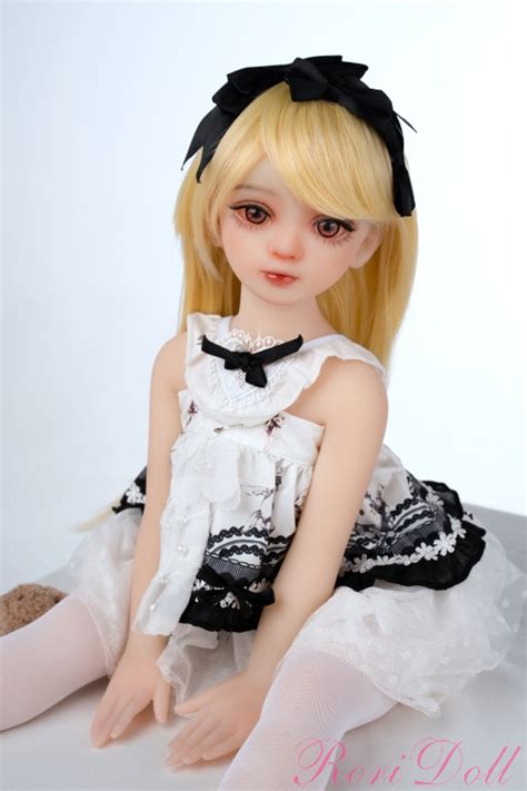 Axbdoll A01 山野織葉 65cm金髪ロリ小型ミニラブドール平らな胸