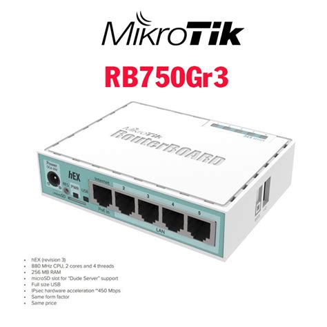 Router Mikrotik RB750Gr3 Tin Học Star Tin Học Star