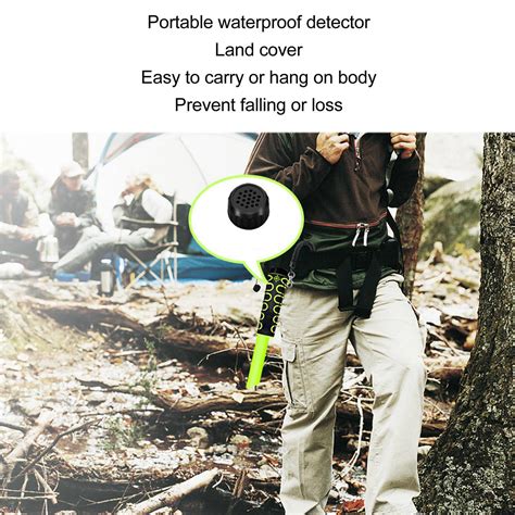 Underwater Metal Detector IP68 Fully Waterproof Handheld Portable Pin