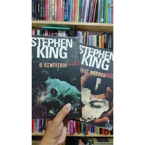 Rose Madder E O Cemiterio Livros De Capa Comum Autor Stephen King