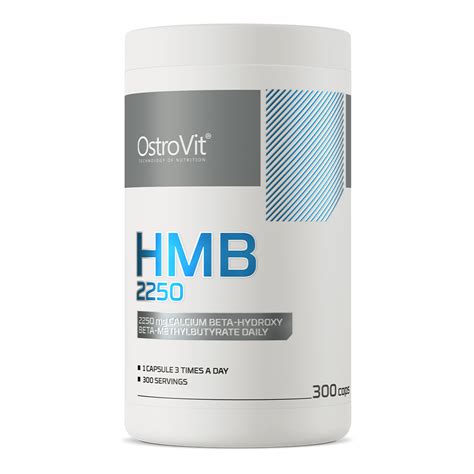 OstroVit HMB 2250 Mg 300 Capsules 18 95 Official Store OstroVit