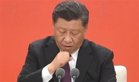 China news: Xi Jinping caught repeatedly coughing during speech | World ...