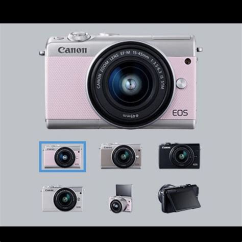 Canon Eos M100 Pink Dslr Mirrorless Shopee Philippines Atelier Yuwa