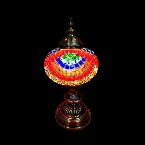 Glass Mosaic Lamp Classic Medium Design Code 17103 Sr Creations