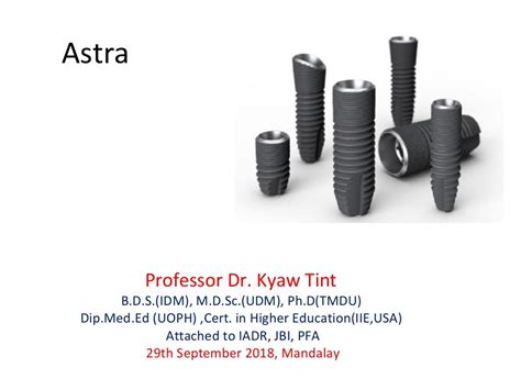 Astra Dental Implant System