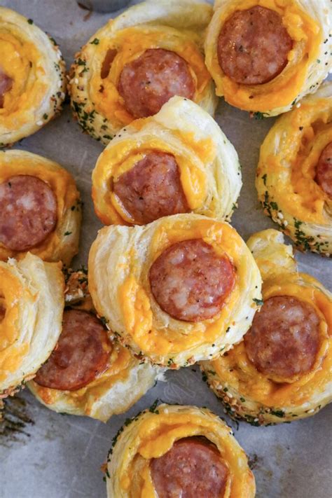 Sausage Rolls With Puff Pastry Layers Of Happiness