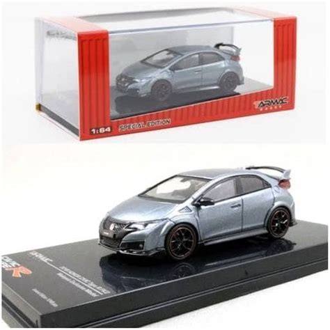 Jual Tarmac Works 1 64 Honda Civic Type R FK2 Malaysia Exclusive Grey