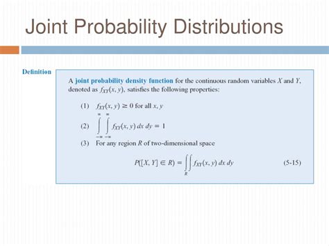 Ppt Joint Probability Distributions Powerpoint Presentation Free