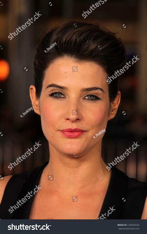 Cobie Smulders Safe Haven Premiere Chinese Stock Photo 129555533 ...