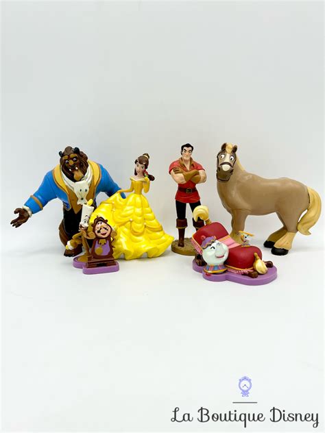 Figurines Playset La Belle Et La B Te Disney Store Ensemble De Jeu