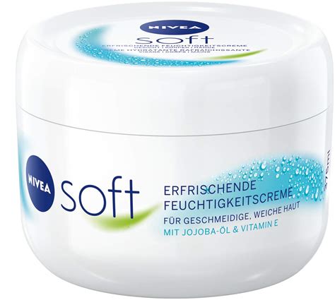 NIVEA Soft Erfrischende Feuchtigkeitscreme 375 Ml Pflegende Soft