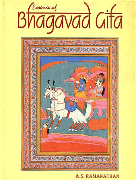 Essence Of Bhagavad Gita An Old And Rare Book Exotic India Art