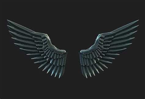 wings03 3D model | CGTrader