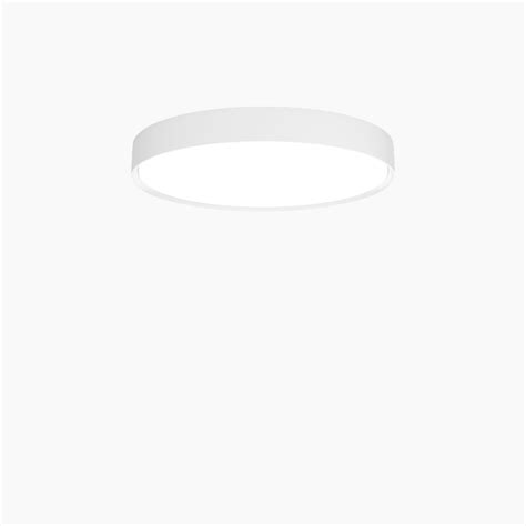 LP Slim Round Surface Mounted Surface Mount Lighting Aluminium Opal