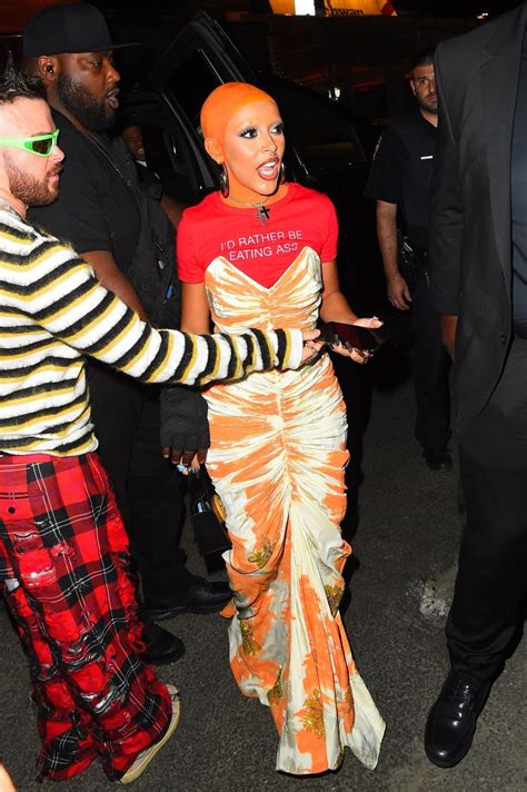 Doja Cat Arrives At Marni Show At New York Fashion Week 09102022