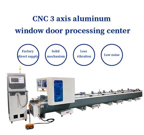 Aluminium Profile Axis Milling And Drilling Cnc Machine Processing