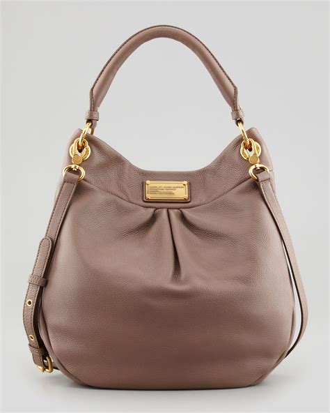 Marc By Marc Jacobs Classic Q Hillier Hobo Bag Brown